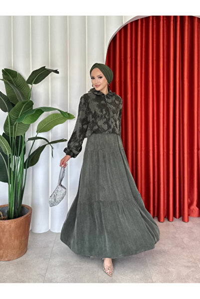 GK Silk Cupra Jacketed Dress Set