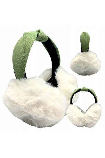 Other Winter Women's Earmuffs Ribbon Plush Warm Foldable Insulated