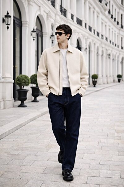 BASEL.CO Unisex Basic Oversize Premium Cashmere Jacket