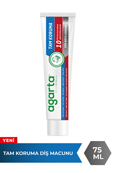 Agarta Doğal Tam Koruma 10 Etki Diş Macunu 75 Ml