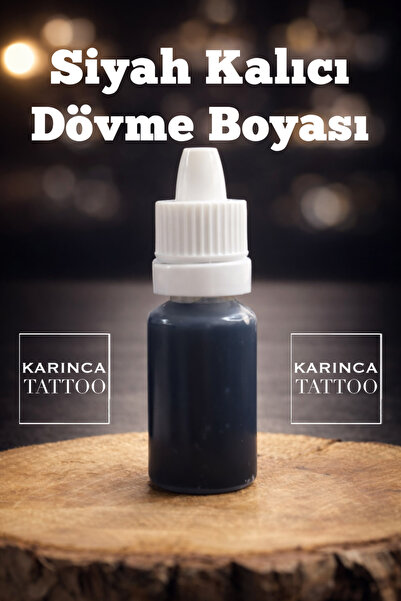 Karınca Tattoo Siyah Dövme Boyası Handpoke