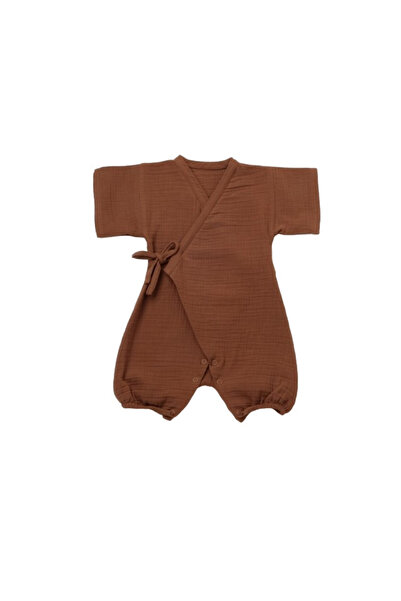 Evelise Ολόσωμη φόρμα BabyCosy από 100% βαμβακερή μουσελίνα, με σχέδιο από το...