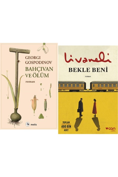 CAN Bahçıvan ve Ölüm + Bekle Beni / 2 Kitap Set