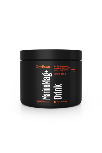GymBeam Marine Mag+ Drink, 250 g, maracuja de mango