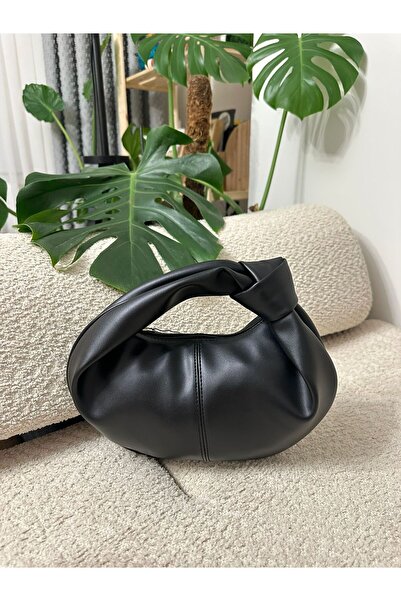 STİL SİDELYA Düğüm Detaylı Fermuarlı Kadın El Çantası