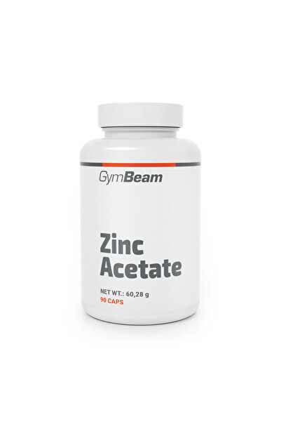 GymBeam Acetat de zinc, 90 capsule