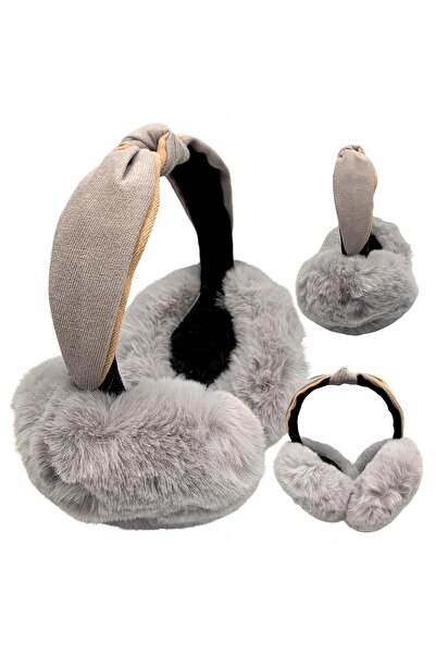 Other Winter Women's Earmuffs Ribbon Plush Warm Foldable Insulated