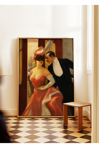 ARTHOUSECOLLECTIVE Ferdinand von Reznicek Poster - Reprodüksiyon - Tablo Ölçü...