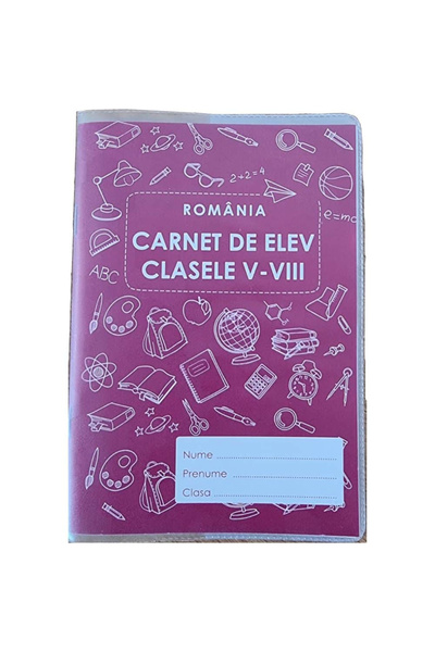 DanyCris Carnet Note Elev V-VIII, Coperta PVC 2024