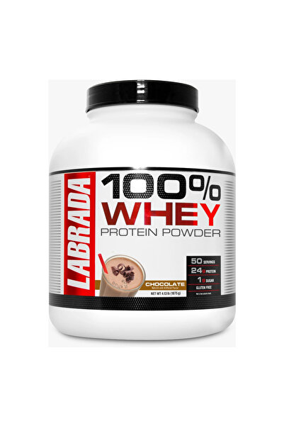 Labrada Nutrition لابرادا 100% بروتين مصل اللبن 4.13 رطل شوكولاتة
