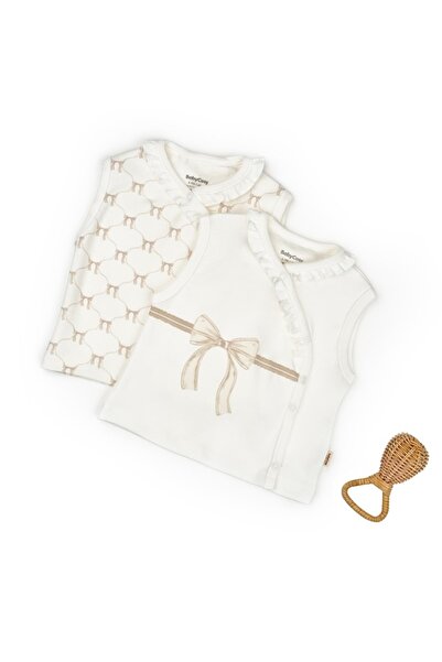 Evelise Σετ 2 βρεφικών γιλέκων από την Stone Baby CosyWear (Μέγεθος: 9-12 μηνών)
