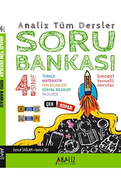 Analiz Yayınları 4.SINIF TÜM DERSLER SORU BANKASI