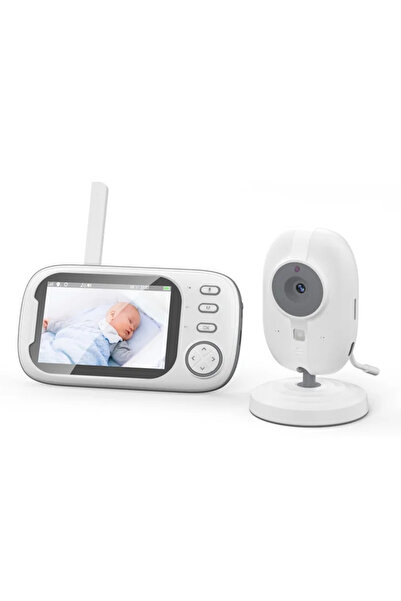 Baby Monitor Audio ABM600 - Înregistrator video pentru bebeluși, ecran LCD de...