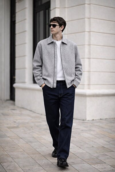 BASEL.CO Unisex Basic Oversize Premium Cashmere Jacket