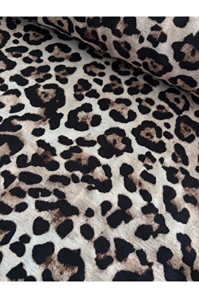 Yavuzoğulları Leopar desen modal viskon pamuklu 150x100
