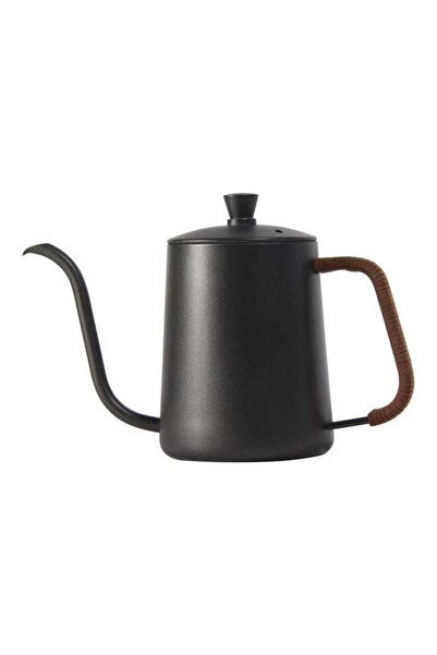 Arabest 600ml Stainless Steel Coffee Pot Black