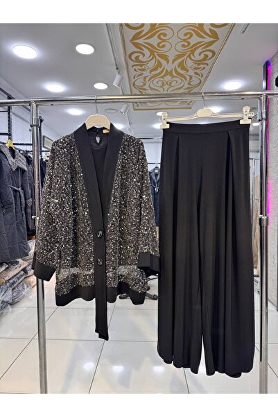 DEFNEMBUTİK54 Pul Palet Detaylı 3 lü takım