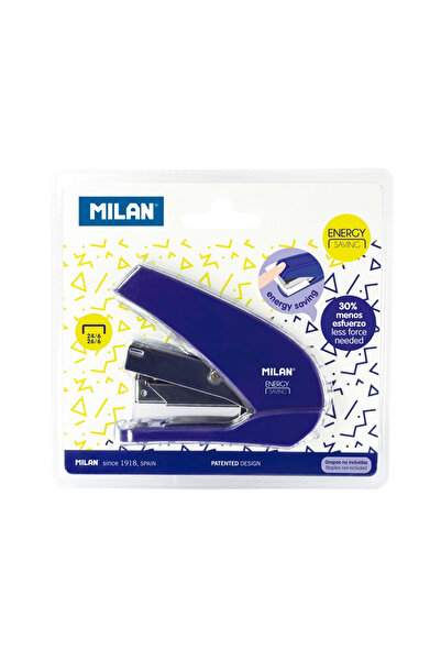 Milan Stapler 24/6 Energy Saving Blue
