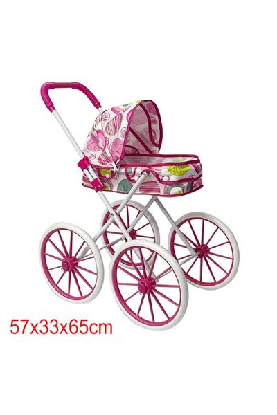 trendyhome Doll pram with large wheels, DL581-13