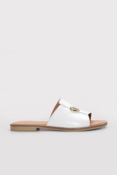 FAST STEP Papuci plati de dama din piele naturala 972ZA1460