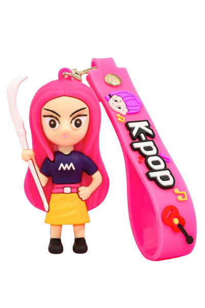 OEM K-POP Mira Keychain, Korean Idol Style Figurine, 9 cm, Multicolor, Access...
