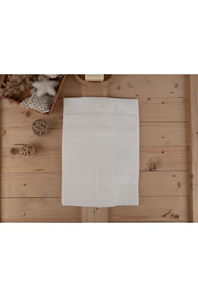 Baveno Prosop din bumbac, simplu, 60x110 cm, cu model tip vafe, design boem