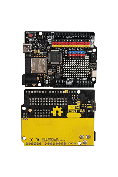 Powermaster Arduino Uno R4 WiFi GVS Edition - USB-C 32-Bit Geliştirme Kartı