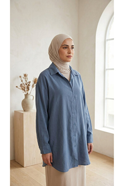 lavrisa Tensel kumaş Tunik