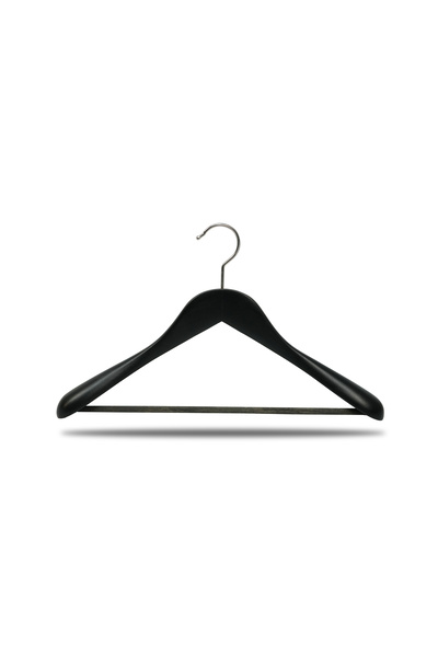 NYN Wooden Women's Suit Coat Hanger with Bar Color 8 Pieces 40cm