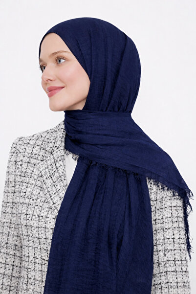 Bonjela Bürümcük Şal Lacivert