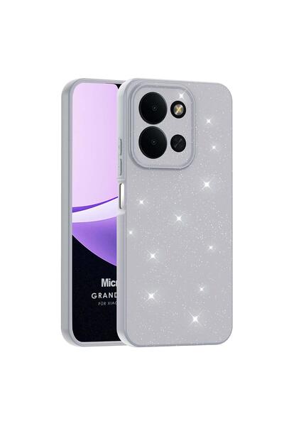 Microsonic Redmi 15C Case Grand Stardust Silver