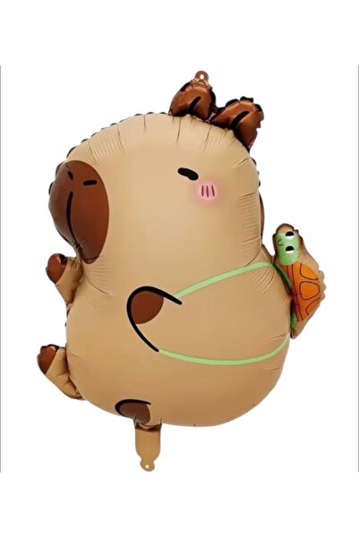 Çemrek Süs Parti Capybara Turtle Foil Balloon 1 Piece 70 cm