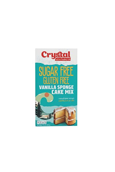 CRYSTAL Vanilla Sponge Cake Mix Sugar-Free and Gluten-Free 300g