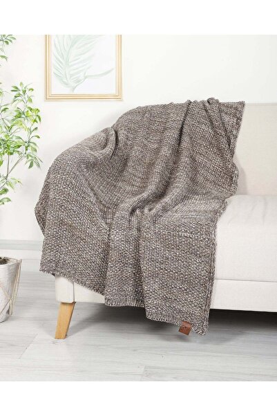 Chirpy Triko TV Battaniyesi Kişiye Özel Deri Etiketli