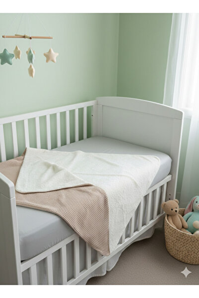 Damlaiso بطانية أطفال مزدوجة الوجه 110*120