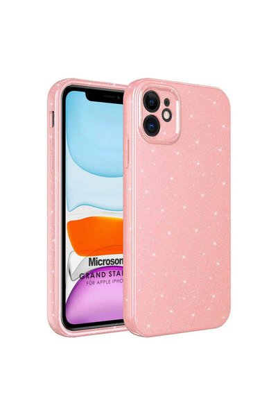 Microsonic iPhone 12 Case Grand Stardust Pink