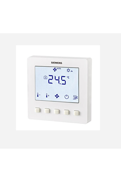 Siemens RDF510/BP Dijital Kablolu Sıva Altı Fan Coil Oda Termostatı 2B
