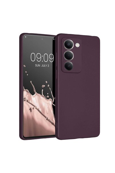 Microsonic Matte Silicone Redmi 15 Case Purple