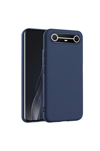 Microsonic Matte Silicone TECNO Spark Slim 5G Kılıf Lacivert