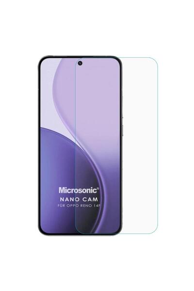 Microsonic Oppo Reno 14F 5G Nano Glass Cam Ekran Koruyucu