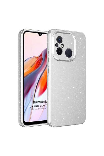 Microsonic Redmi 12C Case Grand Stardust Silver