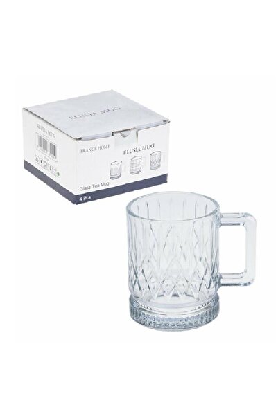 Lavin Rayan Bardak Cam Elusia(Lines) 4 Lü 9812 2259