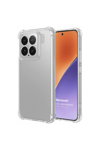 Microsonic Mi 15 Pro Case Shock Absorbing Transparent