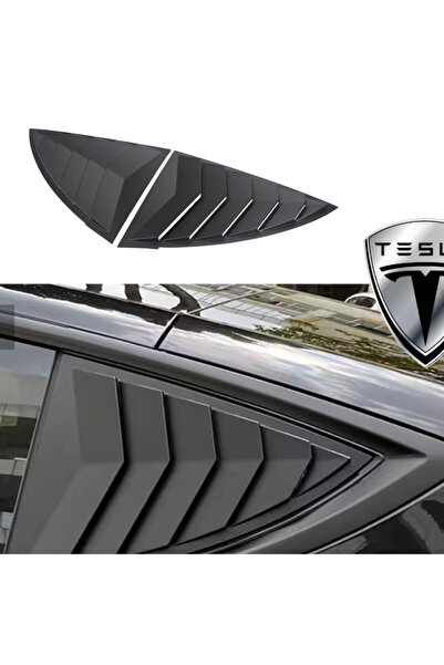 TESLA Model Y Side Mirror Cover - 2 Pieces - Matte Black
