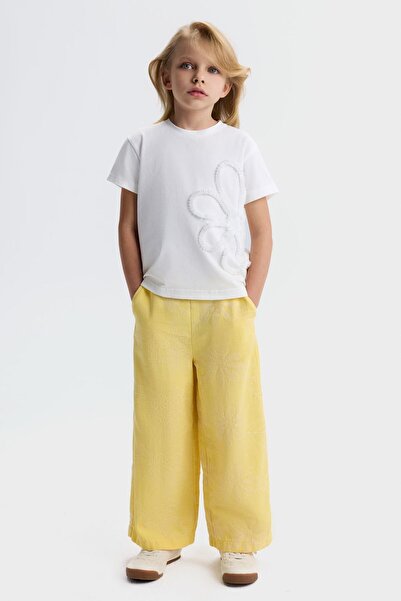 NK Girl's Vibrant Pants 4-8 Years Yellow