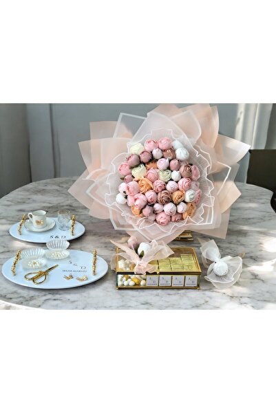 Masalsı Concept Kız İsteme Full Seti Söz Nişan Çiçeği Kız İsteme Çikolatası S...