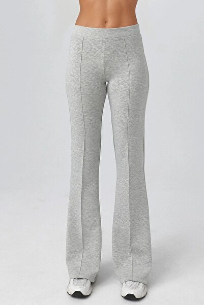 Hiccup BUSEM Pantaloni Evazați Cu Elastic Și Textură Ripată