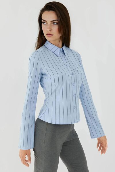 Hiccup Cămașă cu dungi, croită și nasturi