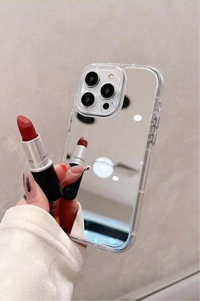 3GEN CASE حافظة سيليكون متوافقة مع هاتف آيفون 12 برو ماكس، مضادة للصدمات ومرآتية