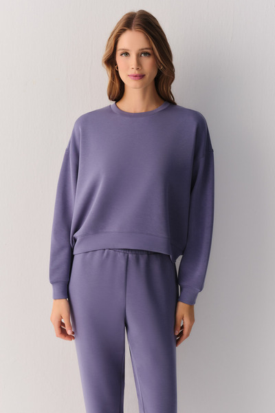 SUWEN Sporty Lounging Eşofman Üstü